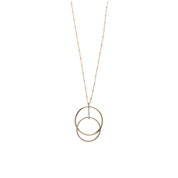 Dia & Co Jewelry - Victoria Pendant Necklace with Pave Detail